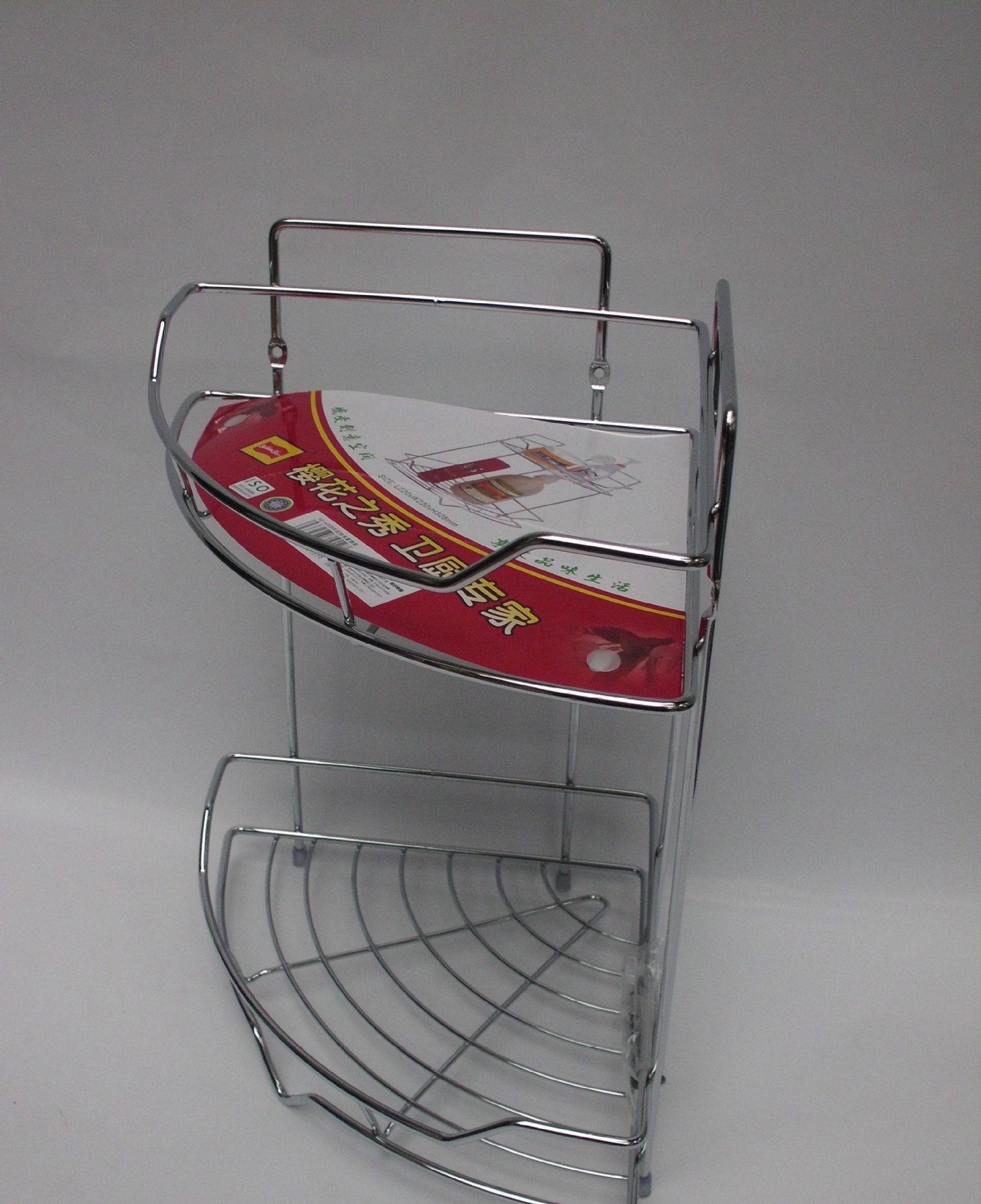 櫻花之秀衛(wèi)廚專家雙層轉(zhuǎn)角架 巧妙收納，打造整潔衛(wèi)浴空間